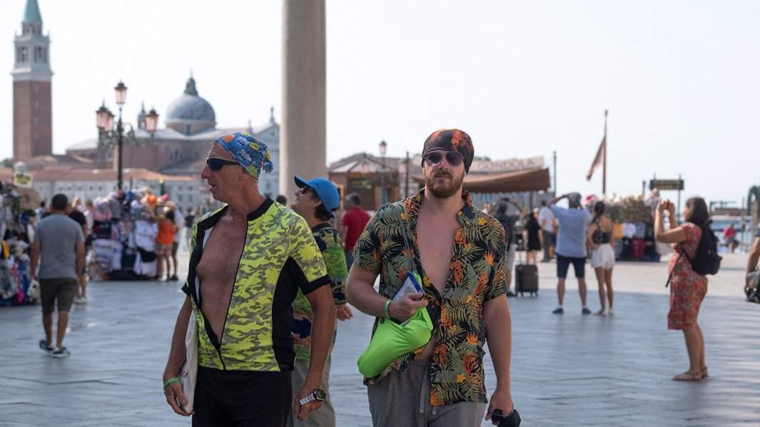 Вторая волна летней жары также обрушилась на Италию