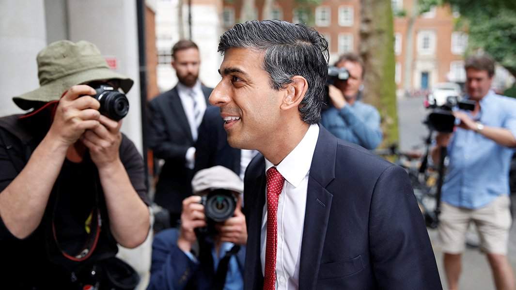 Бывший канцлер казначейства Великобритании Риши Сунак 
