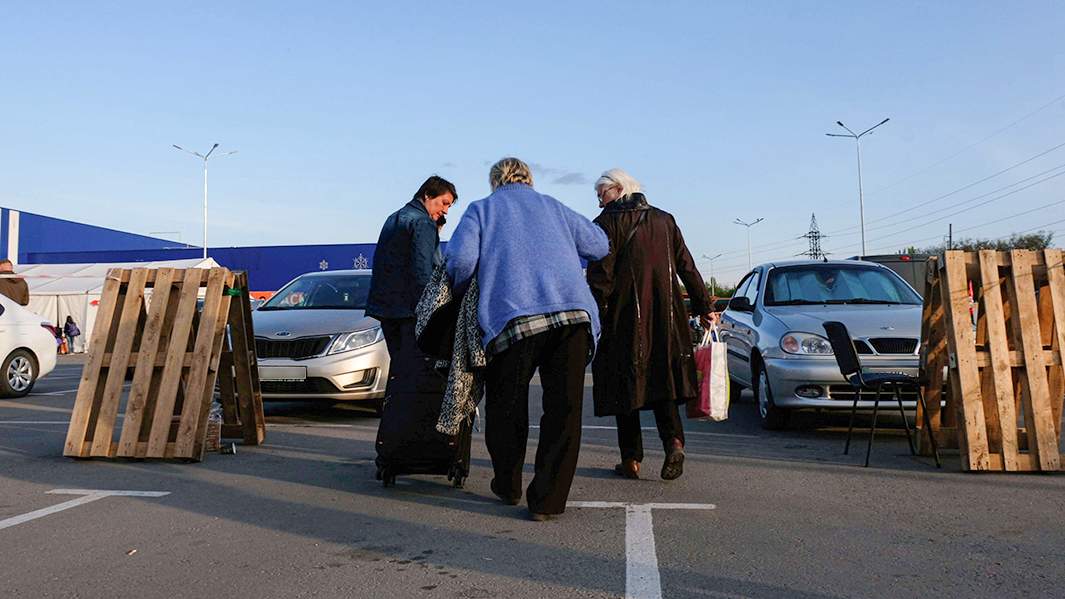 Беженцы украины