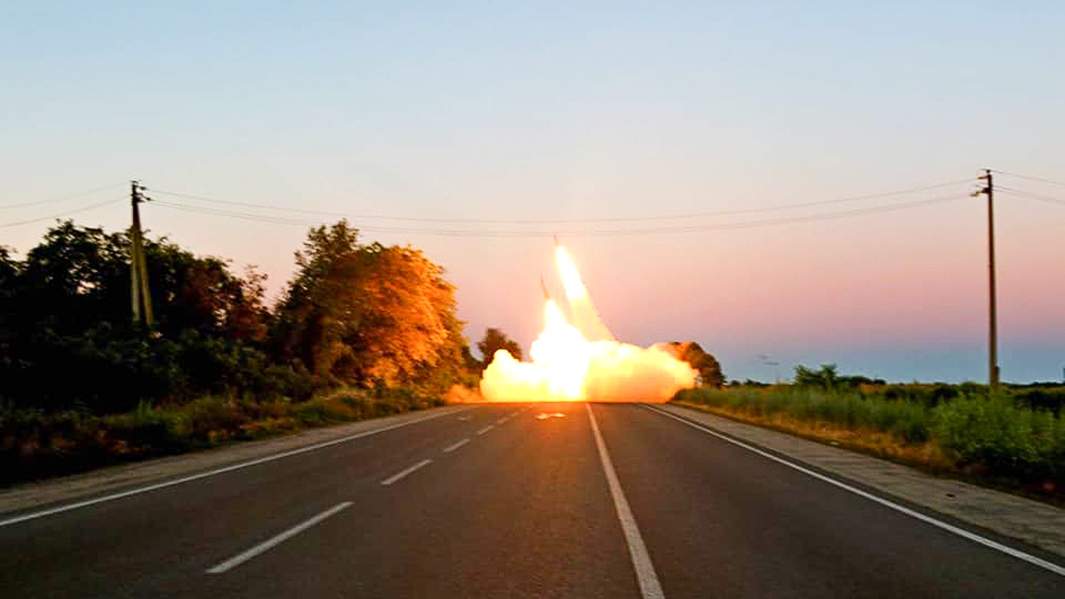 ВСУ использует системы залпового огня HIMARS
