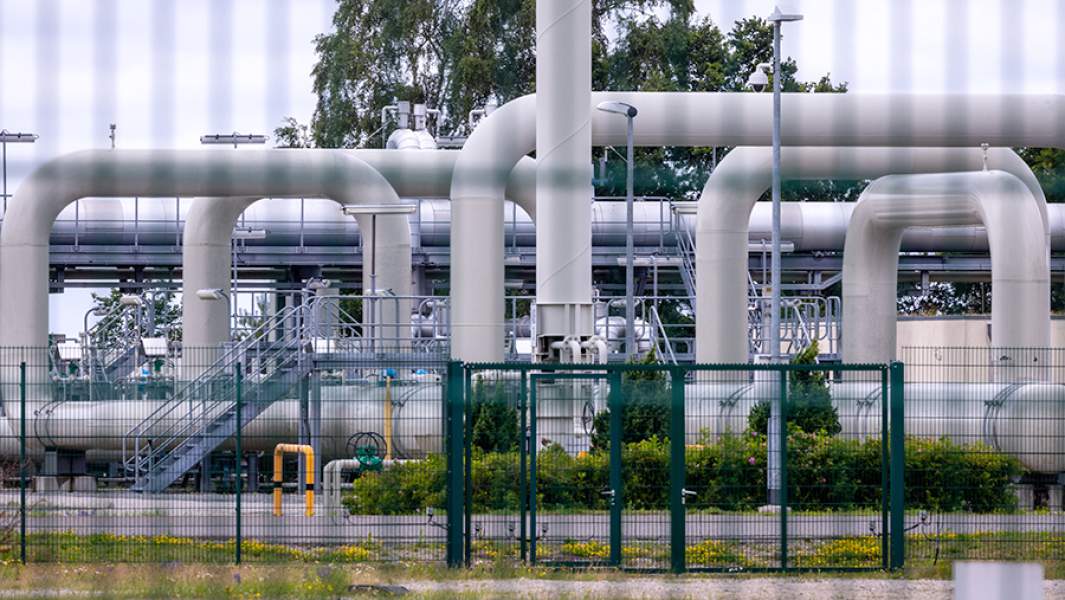 Газоприемная станция трубопровода «Северный поток-1» в Любмине