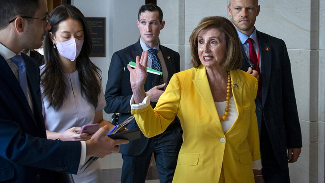 Спикер палаты представителей США Нэнси Пелоси