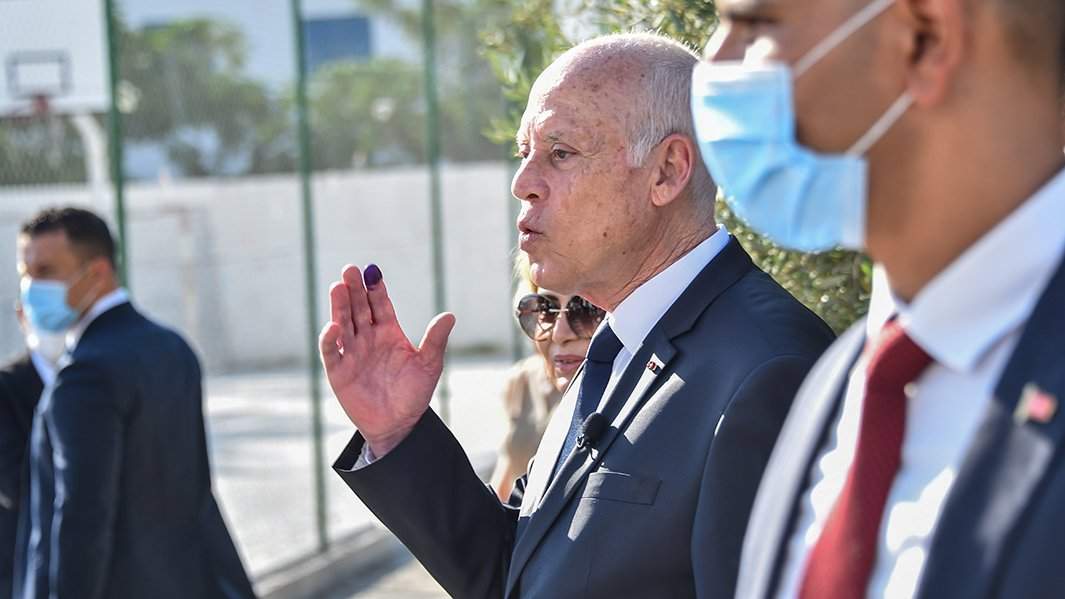 Действующий президент Туниса Каир Саид