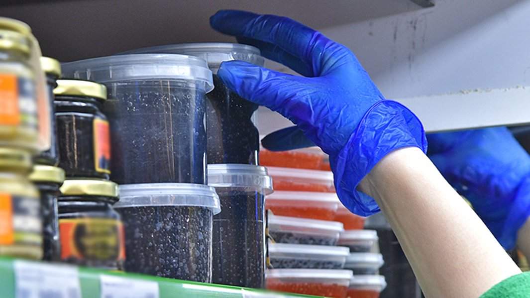 Работа супермаркета