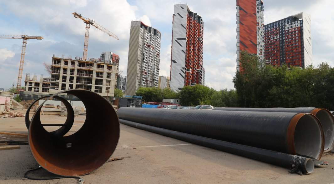 строительство многоэтажного жилищного комплекса