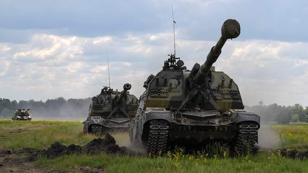Самоходные артиллерийские установки 2С19 "Мста-С"