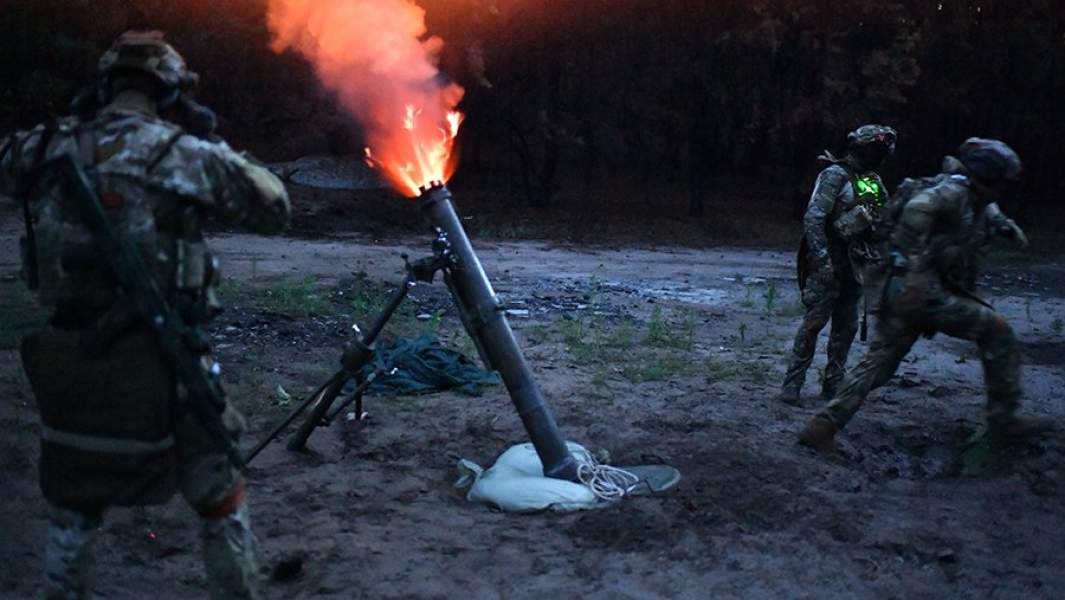 Военнослужащие войск специального назначения ВС РФ в ходе боевой операции на Харьковском направлении