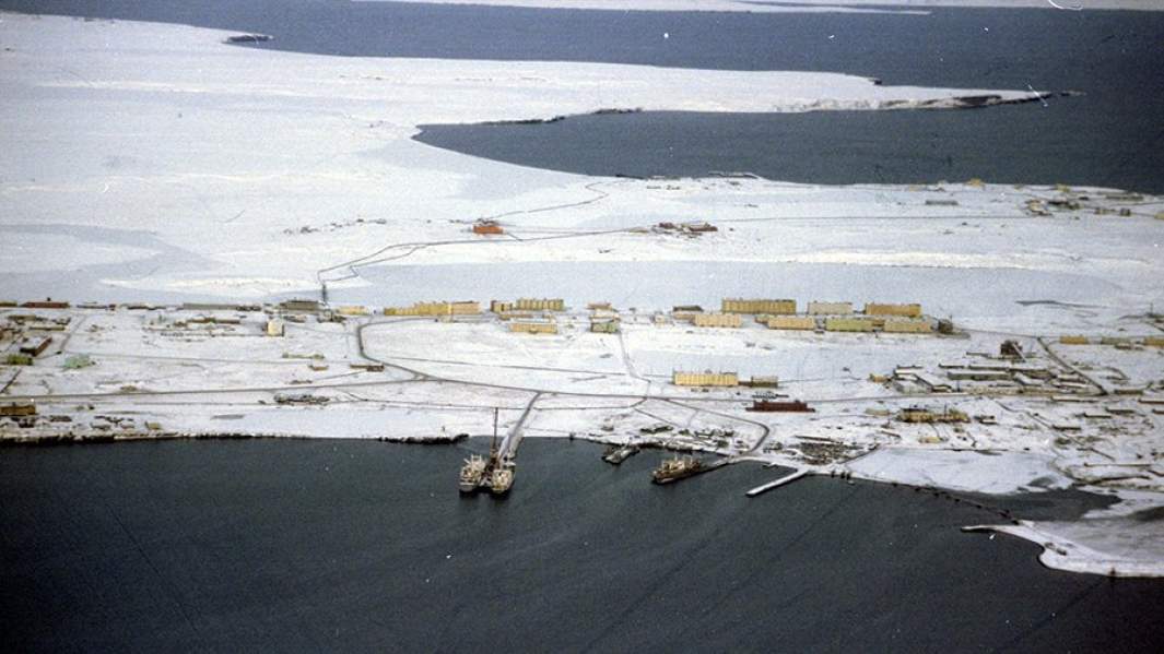 Новая Земля посёлок Белушья Губа