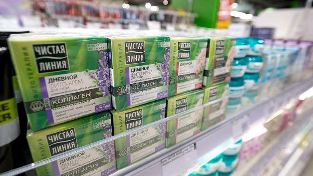 полка магазина