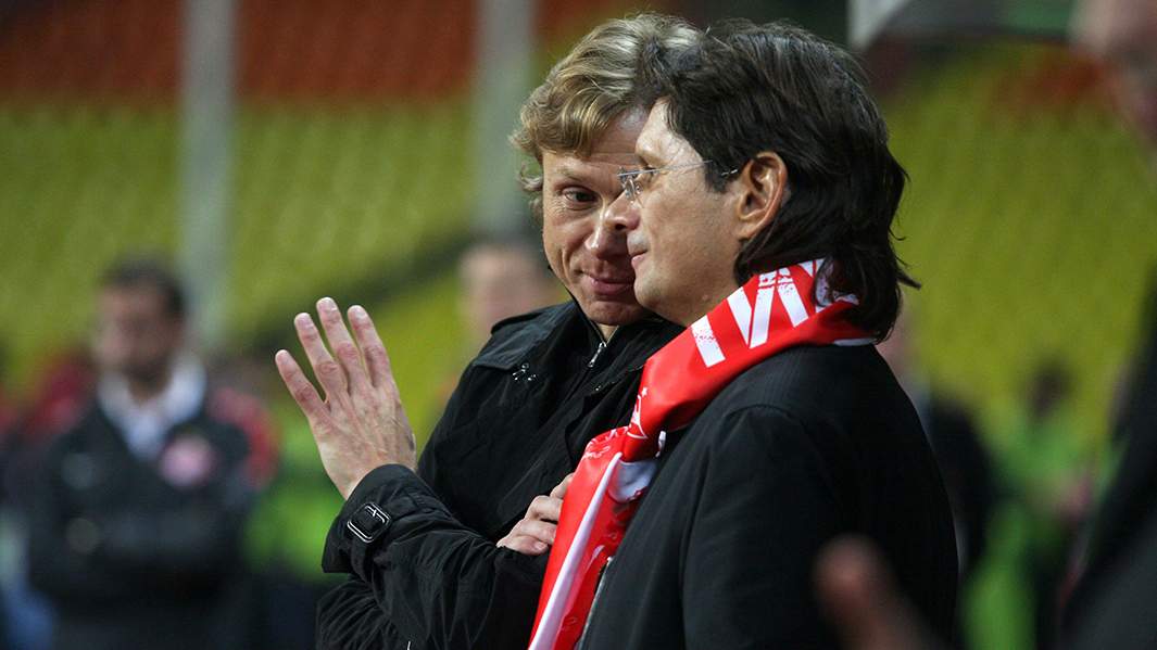 Валерий Карпин и Леонид Федун