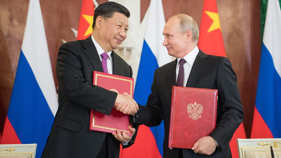 Си Цзиньпин и Владимир Путин