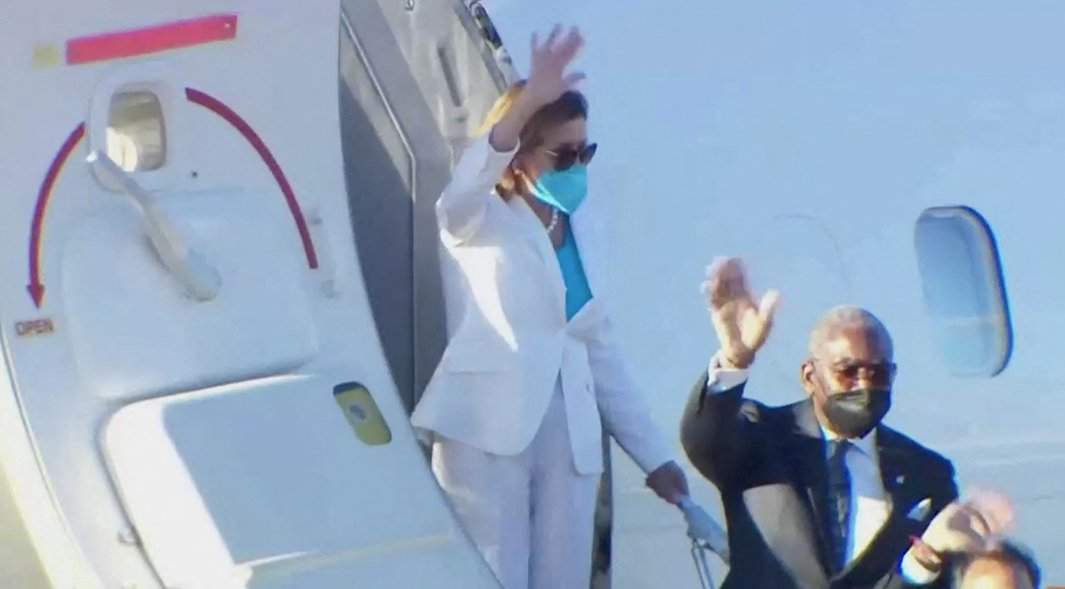 Нэнси Пелоси в Тайване