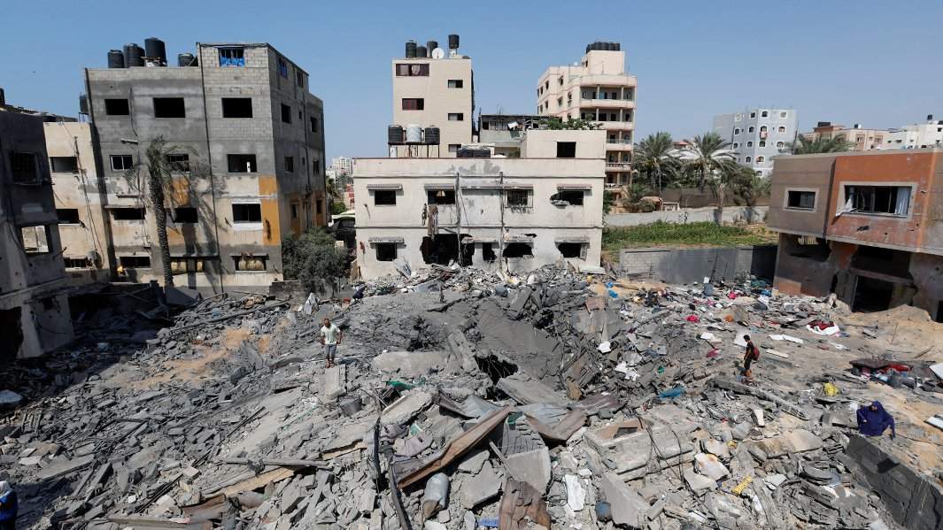 Разрушенный дом