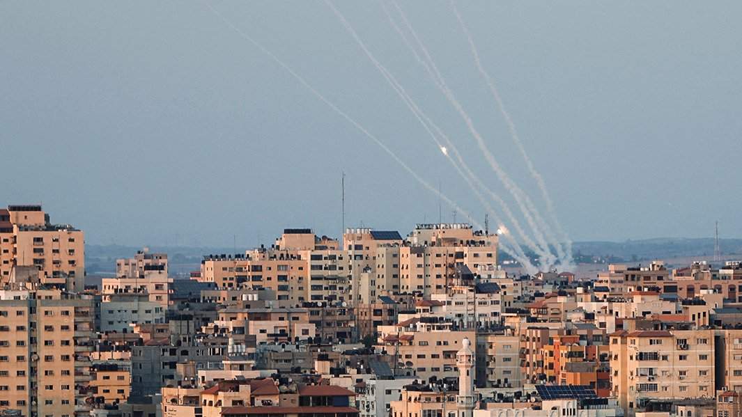 Ракеты в небе над Палестиной