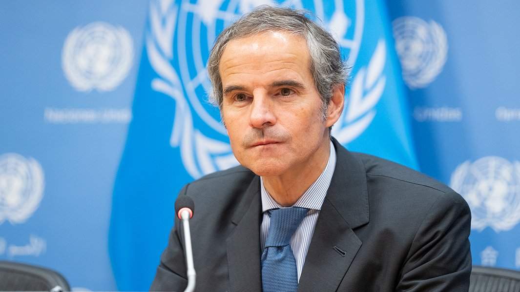 Генеральный директор МАГАТЭ Рафаэль Гросси в штаб-квартире ООН