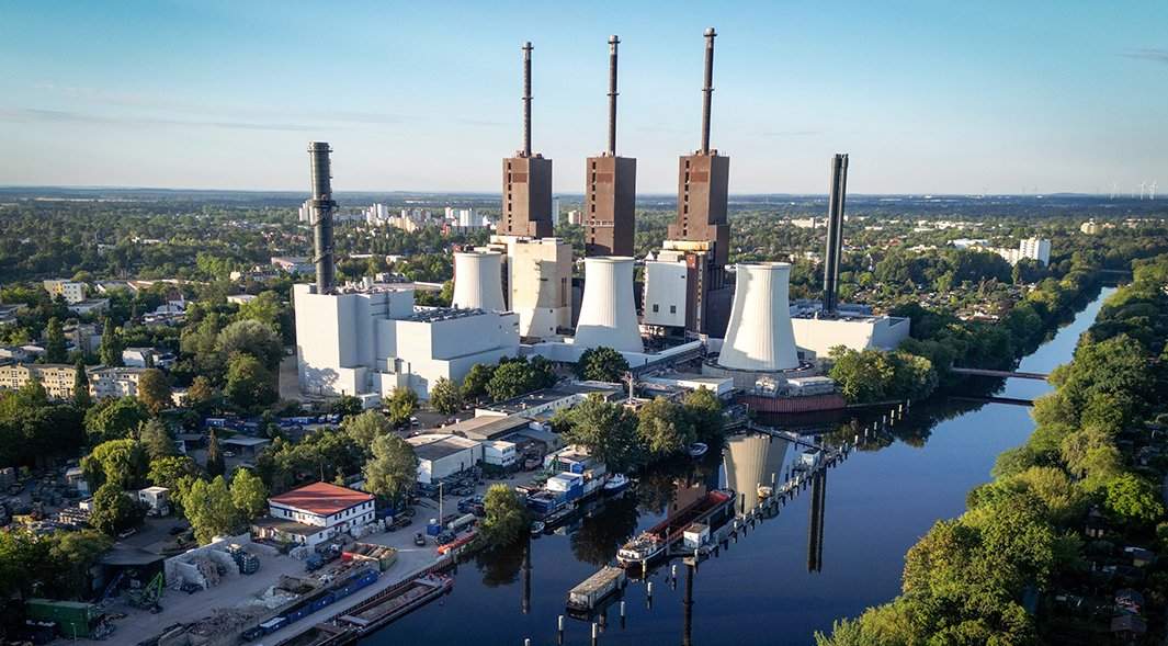 view of the thermal power plant