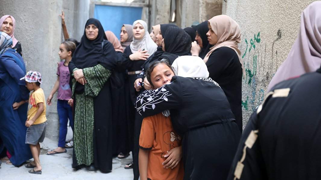 Жители сектора Газы