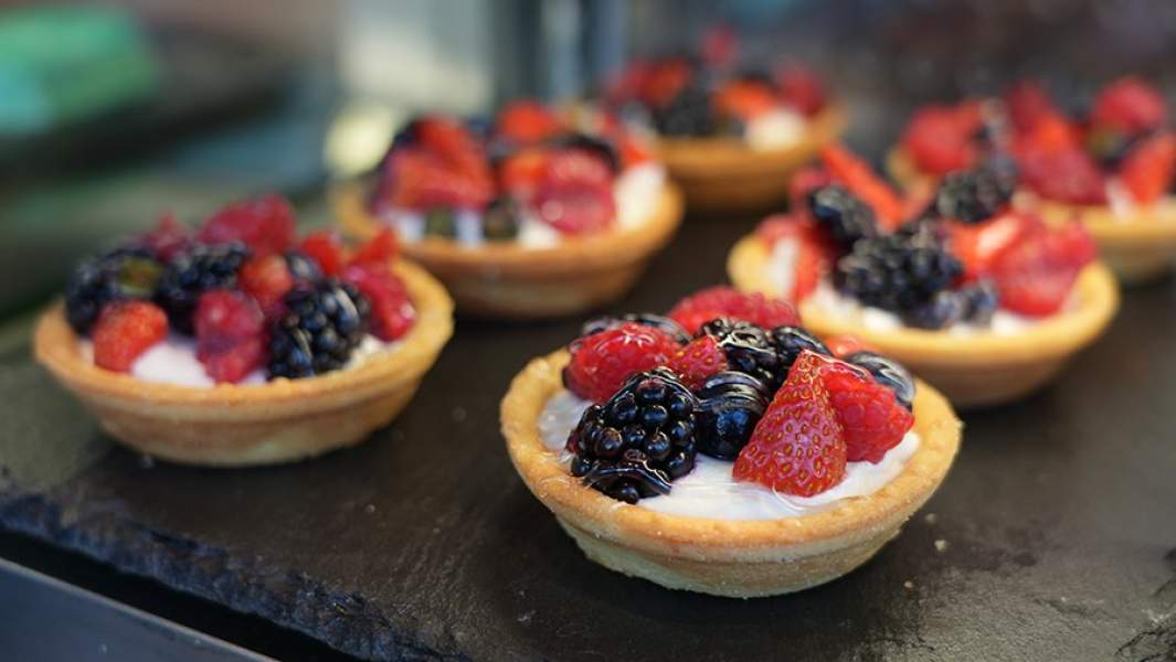 Тарталетки с ягодами