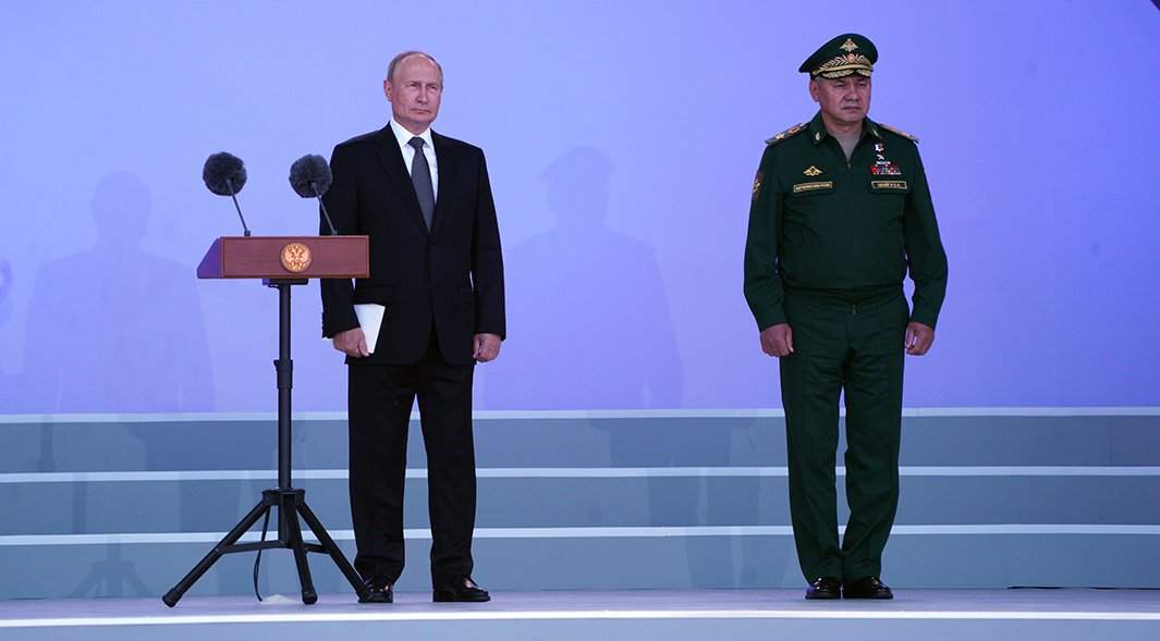 Выступление Путина на форуме "Армия-2022"