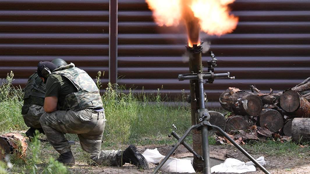 Уничтожение позиций ВСУ