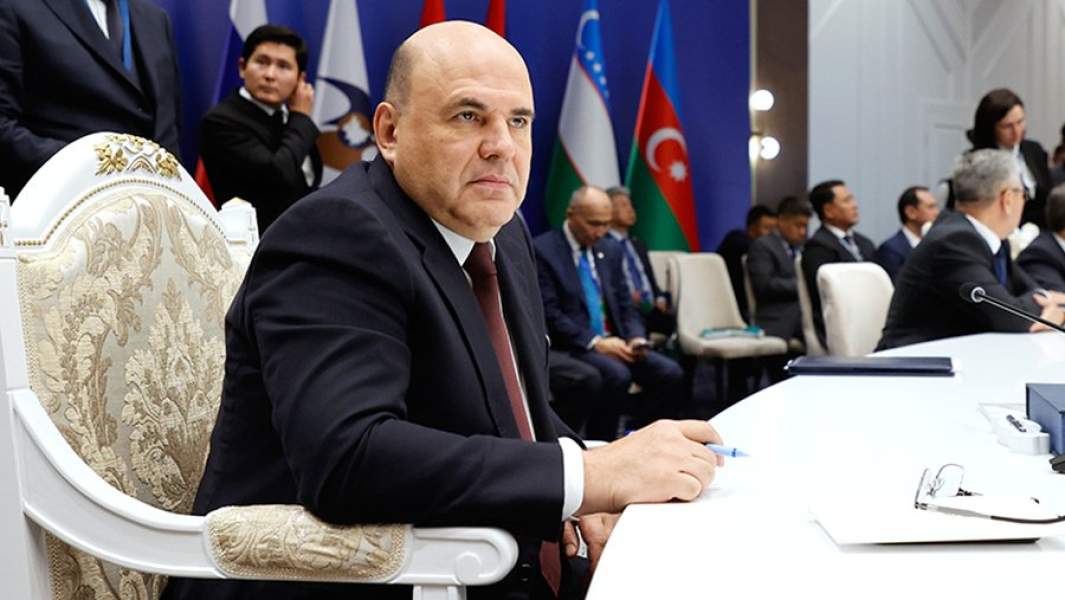 Председатель правительства РФ Михаил Мишустин участвует в заседании Евразийского межправительственного совета в расширенном составе в Чолпон-Ата