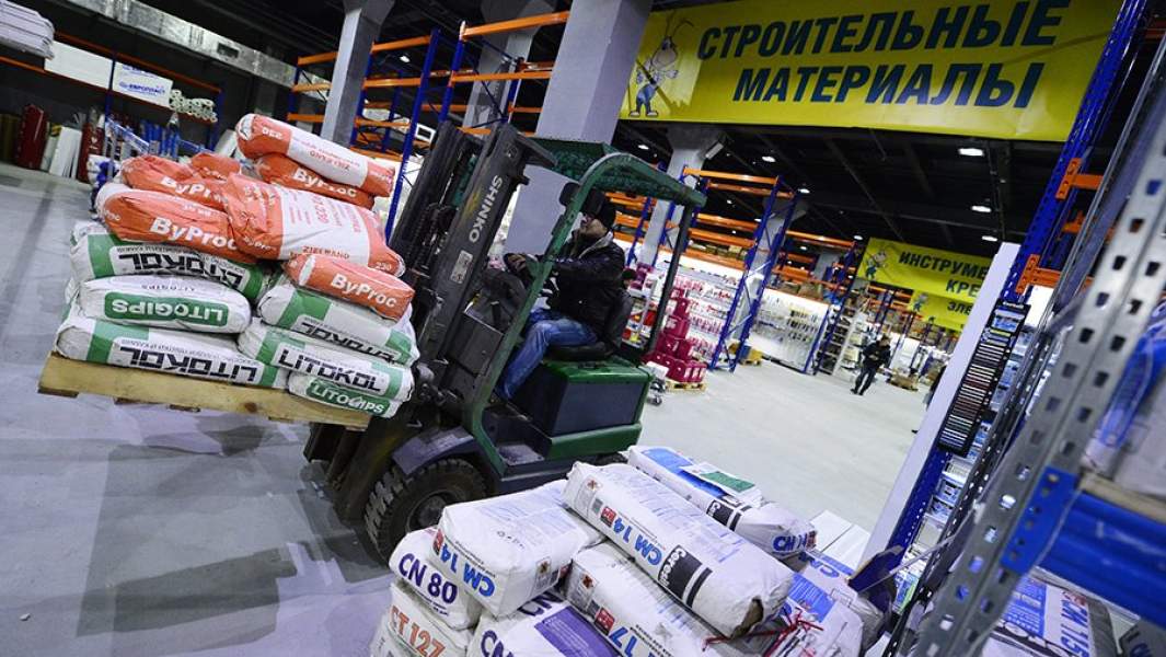 Работа магазина строительных материалов 