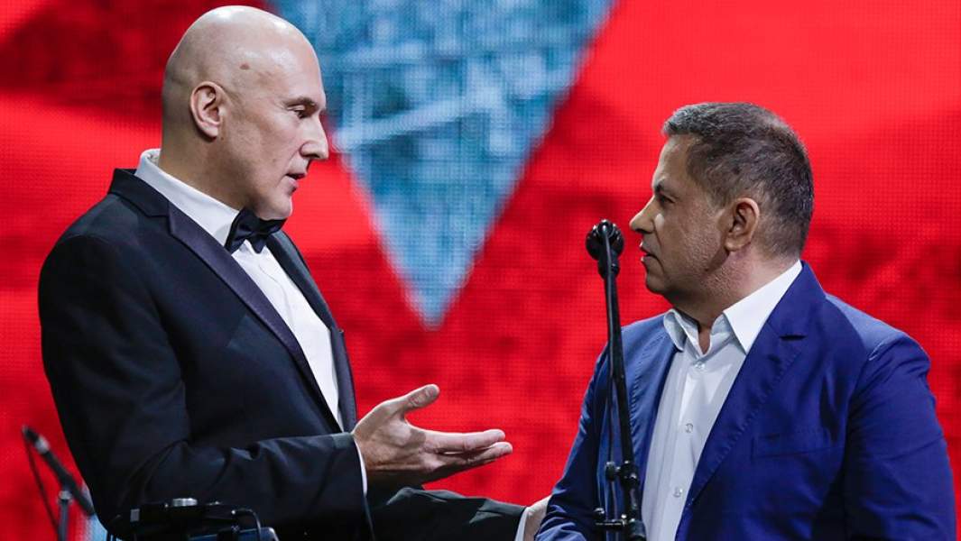 Игорь Матвиенко и солист группы «Любэ» Николай Расторгуев