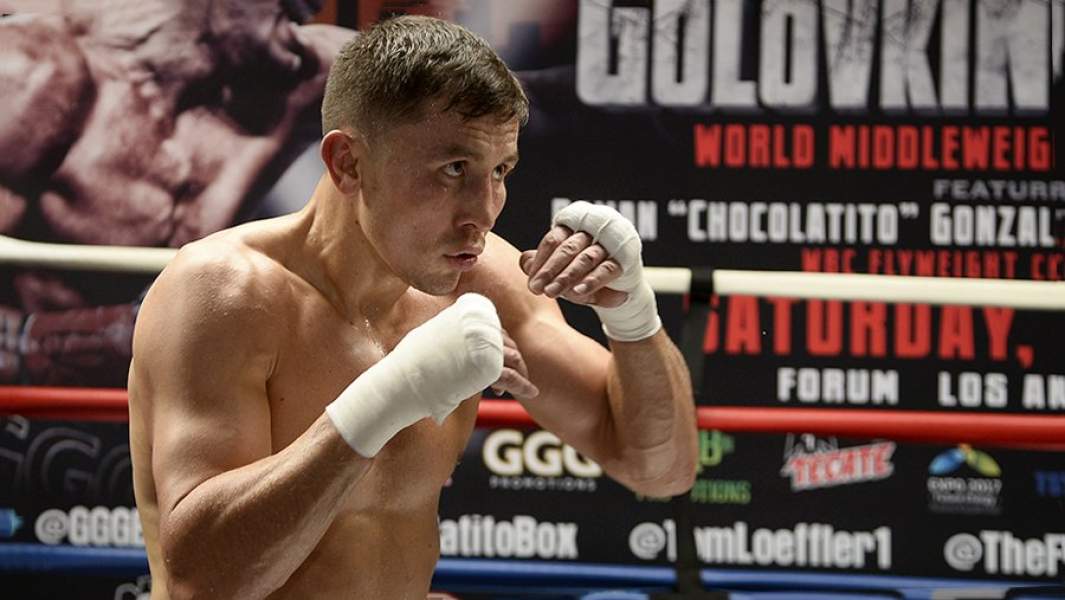 Боксер Геннадий Головкин