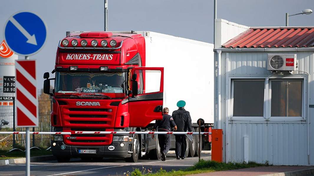 На территории международного автомобильного пункта пропуска «Мамоново 2 - Гжехотки» на российско-польской границе