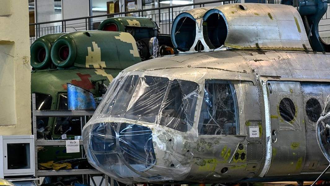 Цех завода «Мотор Сич» в Запорожье