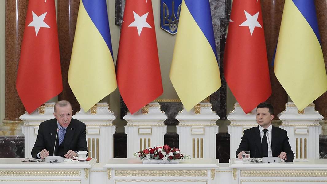 Реджеп Эрдоган и Владимир Зеленский