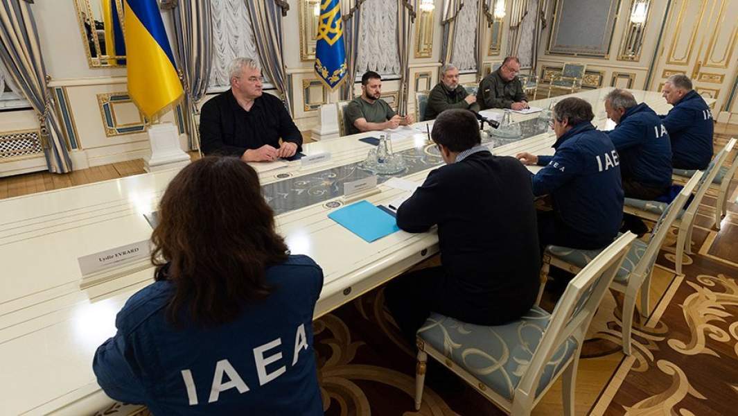 Визит генерального директора МАГАТЭ Рафаэля Гросси на Украину