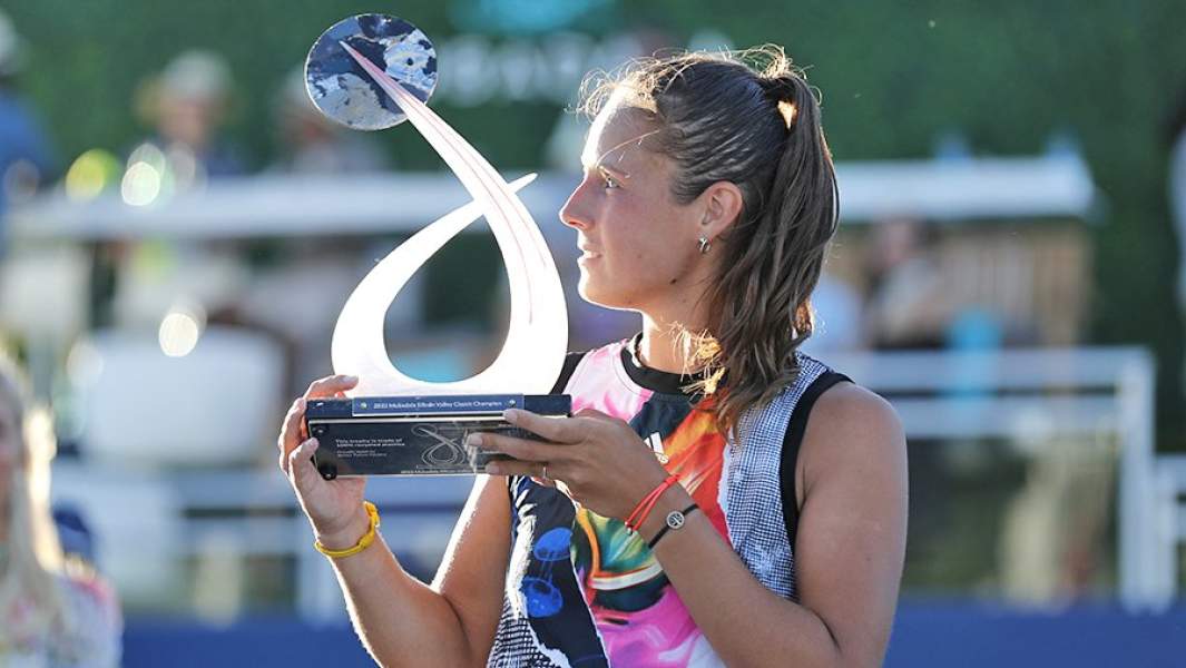 Финал теннисного турнира Silicon Valley Classic в Сан-Хосе: Дарья Касаткина