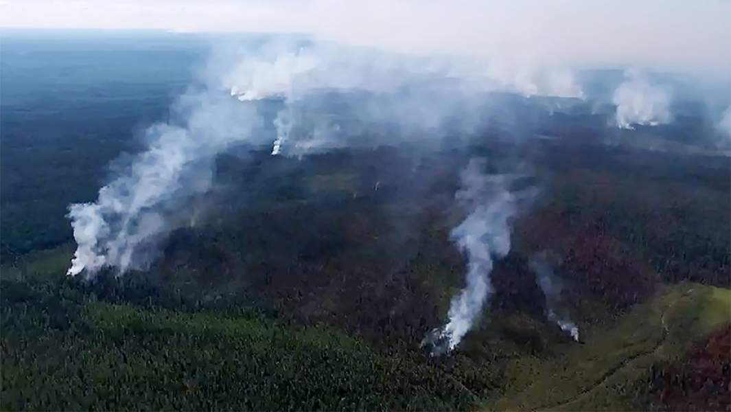Лесные пожары в Югре