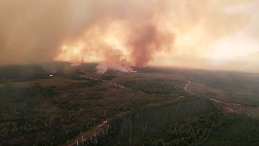 Природный пожар