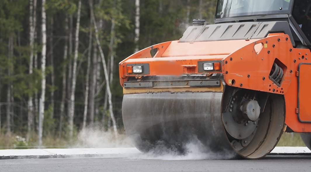 строительство дороги