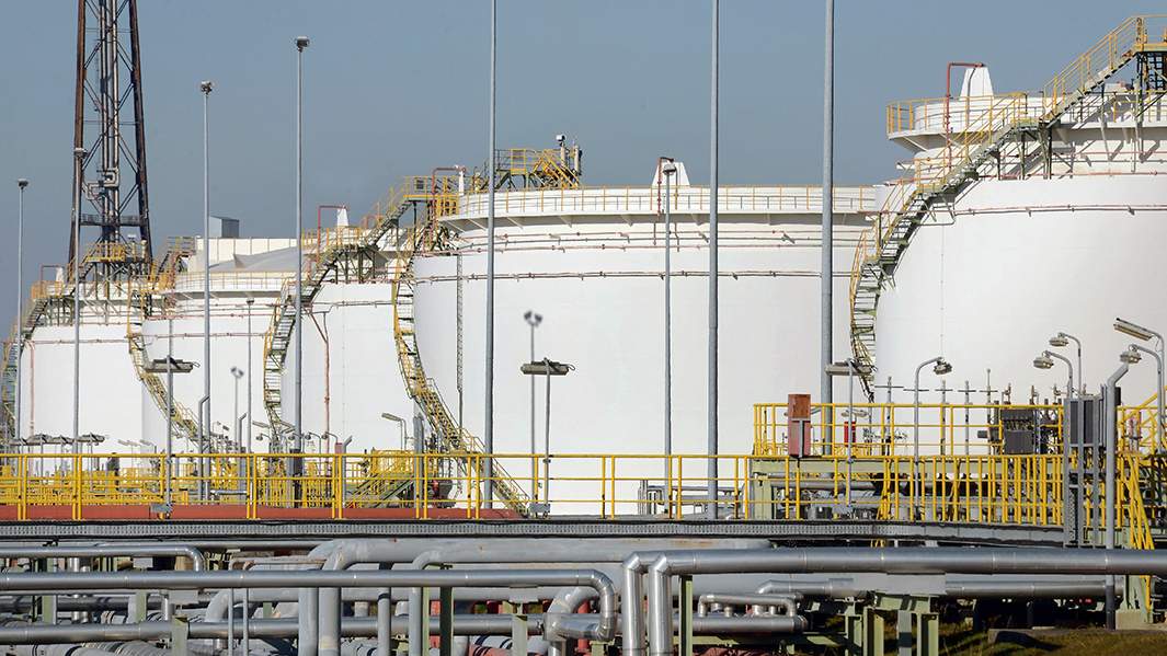 газовое хранилище