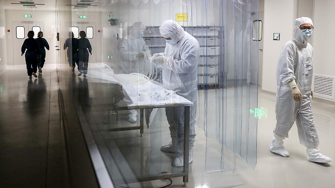 вирус лаборатория пробирки