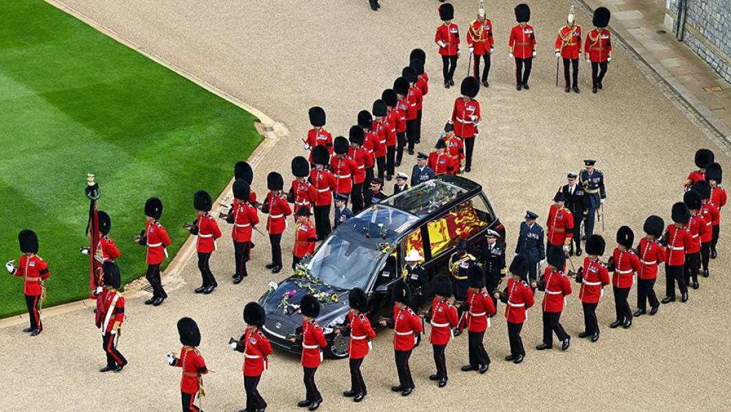 Церемония похорон королевы Великобритании Елизаветы II