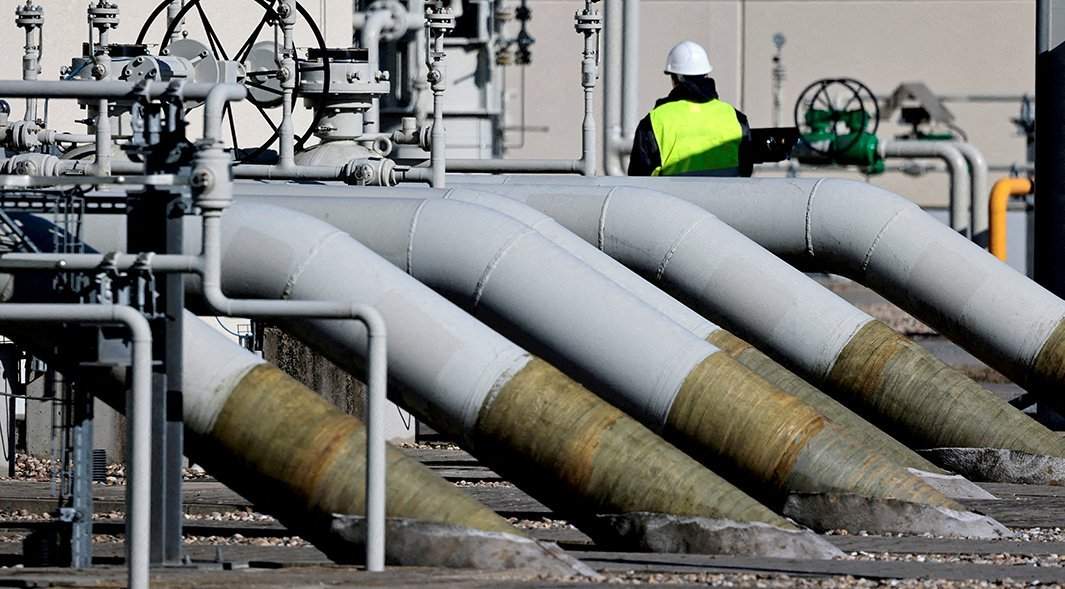 Трубы на объектах газопровода «Северный поток-1»