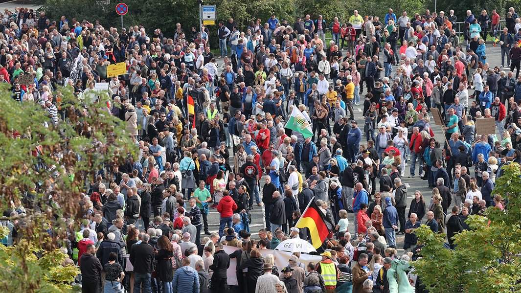 Германия митинг против антироссийских санкций