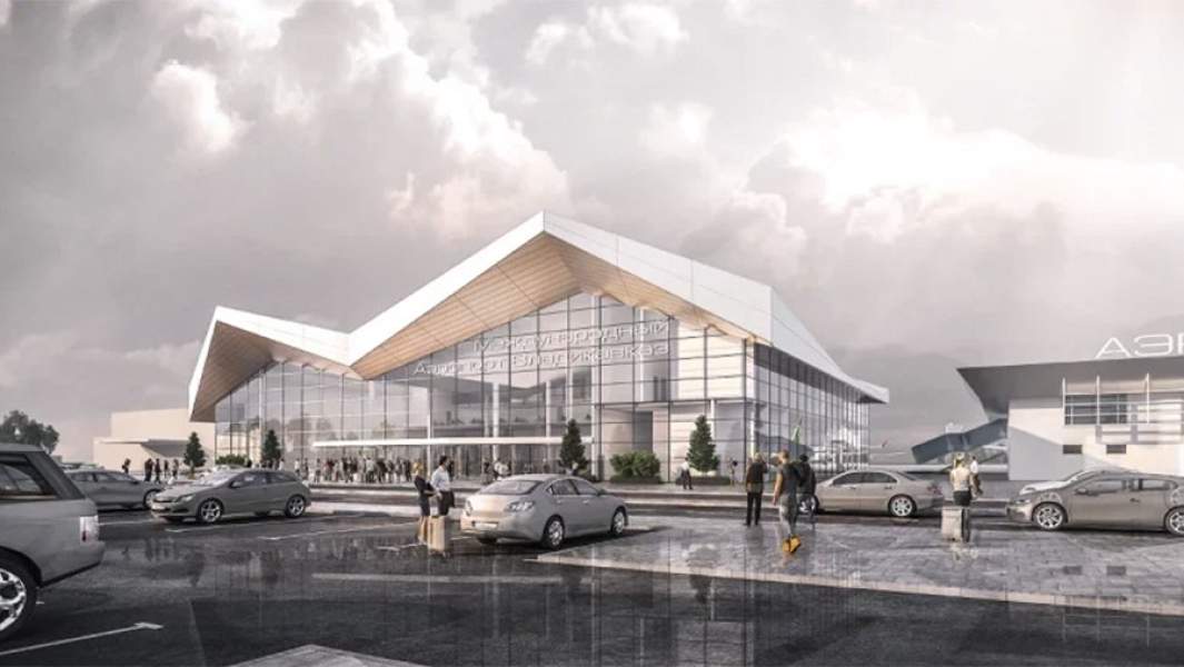 Проект нового терминала международного аэропорта «Владикавказ»