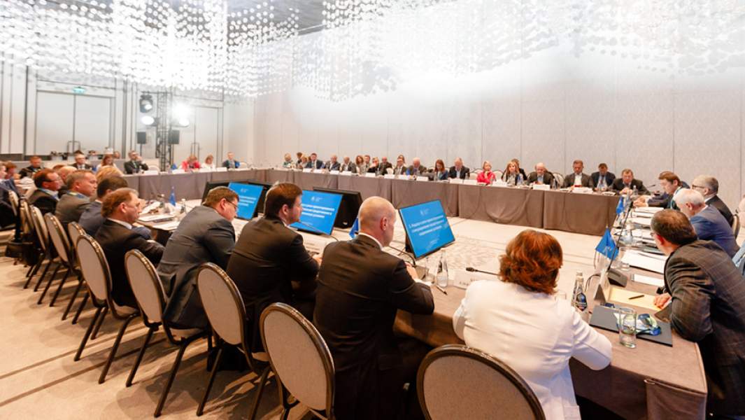 Заседание Совета Ассоциации банков России в рамках XIX Международного банковского форума в Казани