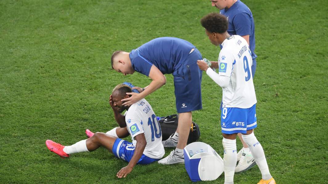 Игроки футбольного клуба "Динамо" Москва