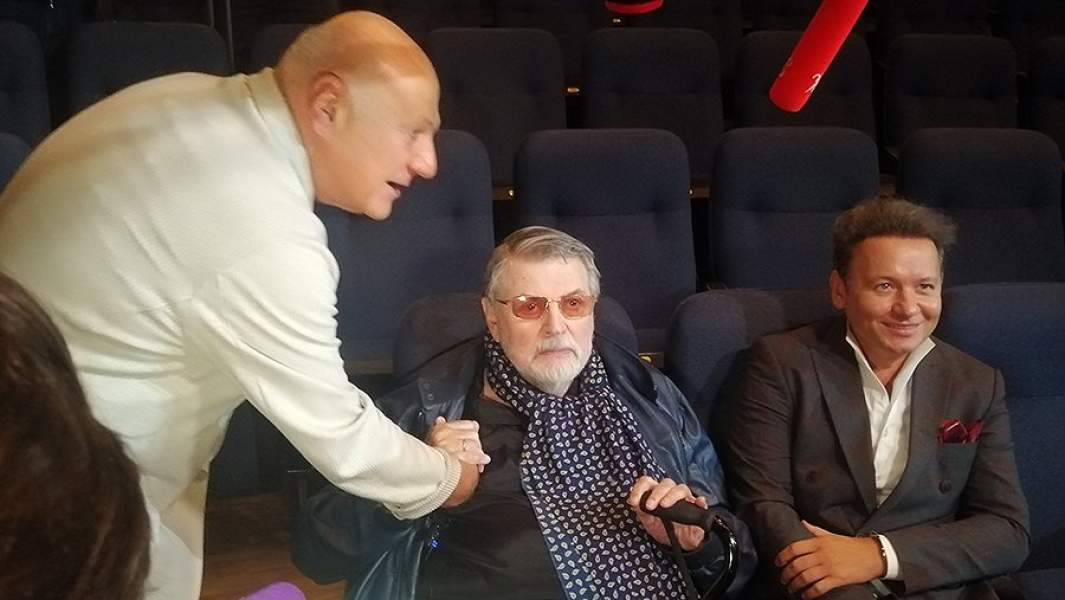 Сергей Газаров, Александр Ширвиндт и Александр Олешко 