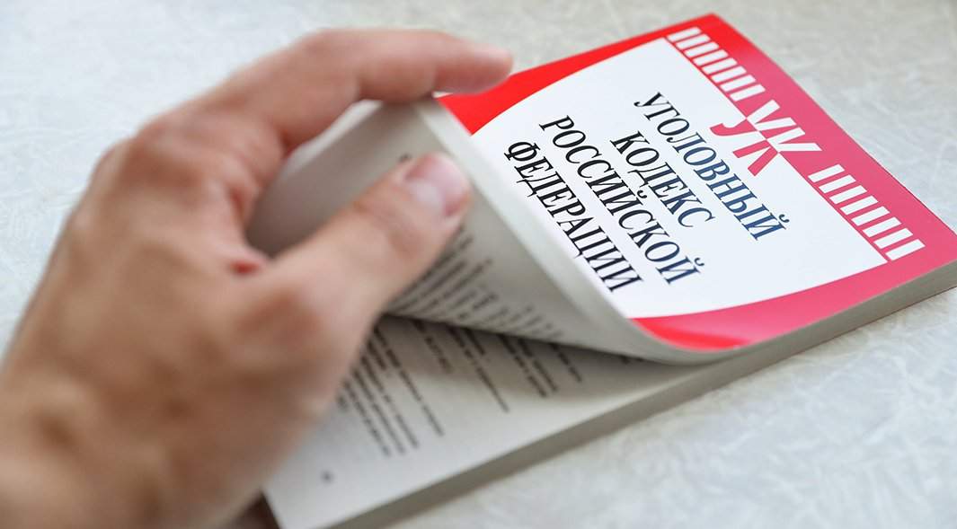книга со статьями уголовного кодекса РФ