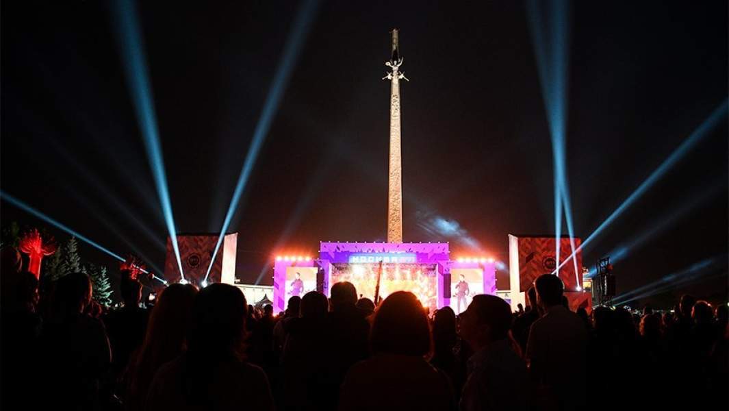 Празднование Дня города на Поклонной горе