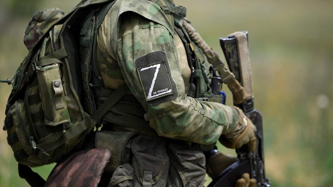 Военнослужащий ВС РФ в южном секторе специальной военной операции на Украине