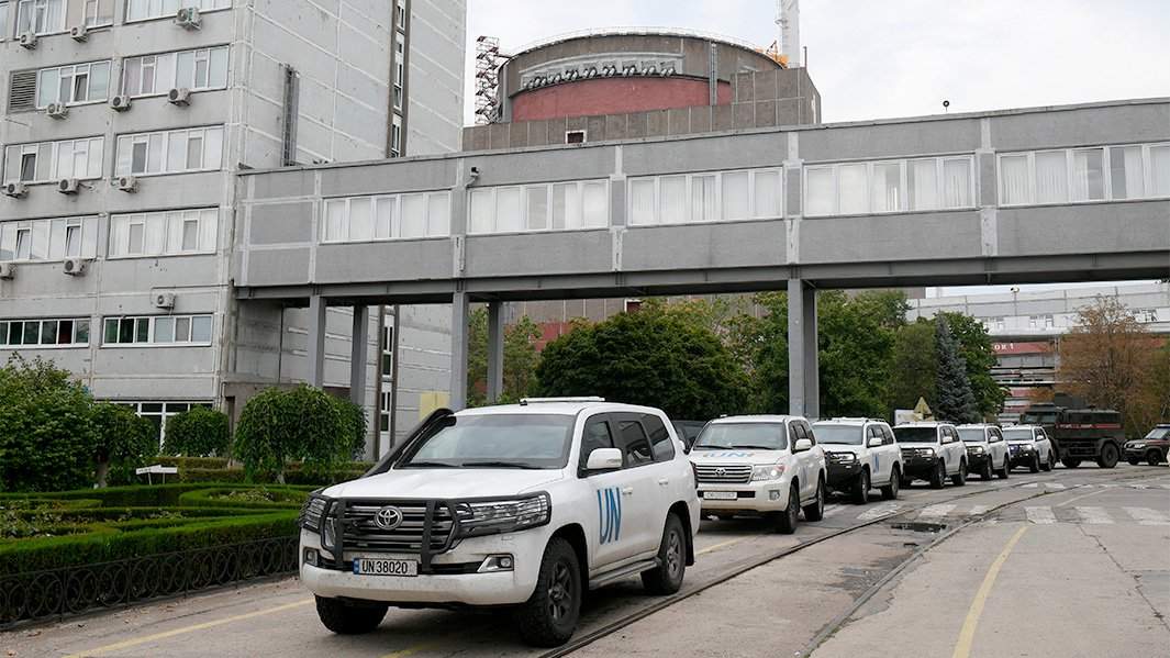 Миссия МАГАТЭ посетила Запорожскую АЭС