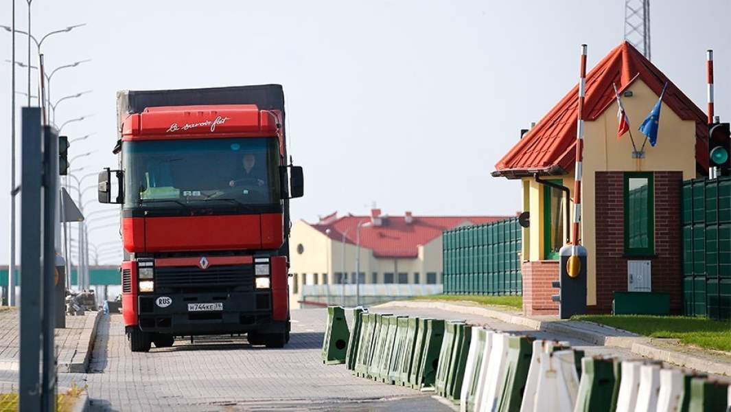 Международный автомобильный пункт пропуска «Мамоново 2» на российско-польской границе